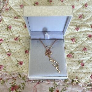 Rose Gold 'Katie' Necklace